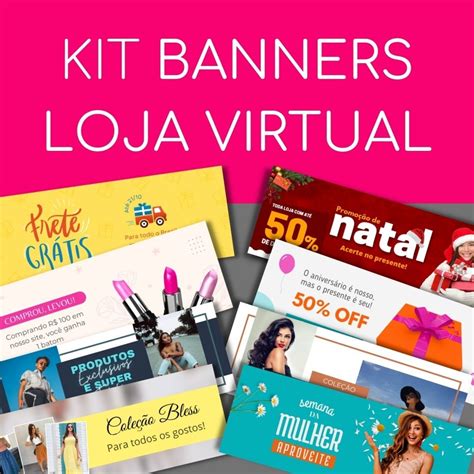 Kit Banners Para Loja Virtual