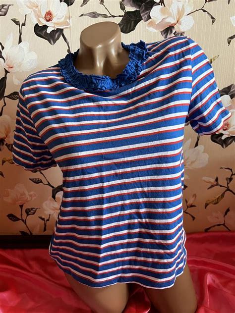 Тельняшка zara зара полосатая футболка майка в полоску новая нова ...