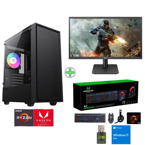 Ripley Pc Gamer Amd Ryzen G Gb Ram Vega Gb