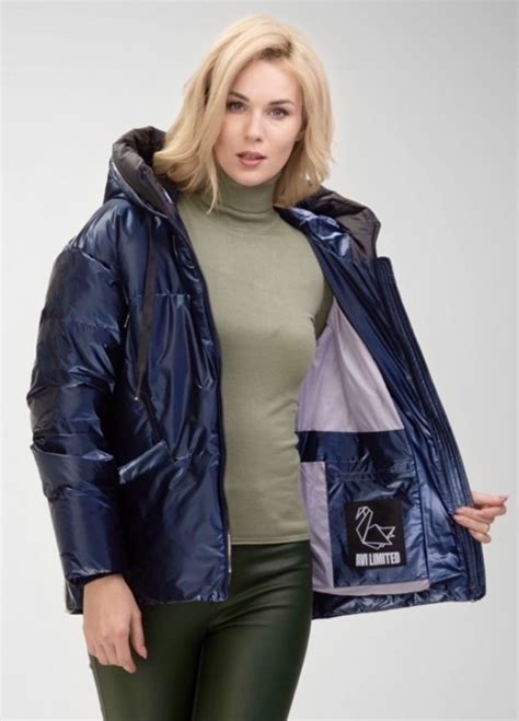 Пуховик укороченный женский зимний – купить в Москве