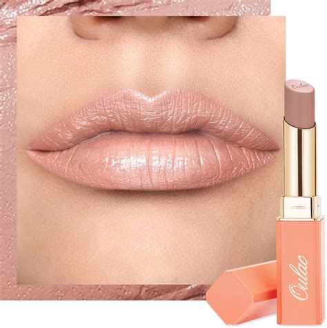Oulac Cream Lipsticks For Women Nude Long Lasting Hydrating Lipstick Full Coverage Lip Color