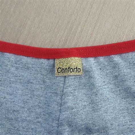 Tanga Pala Dupla Em Cotton Mescla Lingerie Br Atacado Para