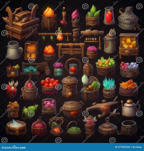 Item Game 2d Stock Illustration Illustration Of Imagination 277822326