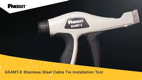 GS4MT E Stainless Steel Cable Tie Installation Tool YouTube