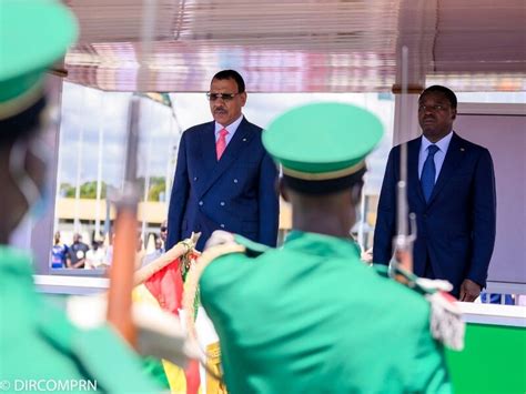 ActuNiger Niger Togo le Président Bazoum en visite d amitié et de