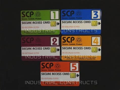 Scp Foundation Secure Access Id Card Updated Design Scp Scp 049