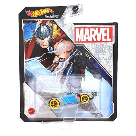 Hot Wheels Character Cars Marvel Thor Mini Hunts