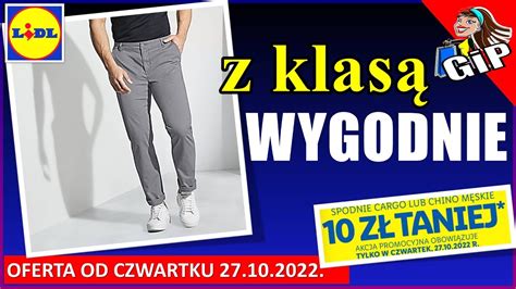 Lidl Oferta Od Czwartku Wygodne Spodnie Youtube