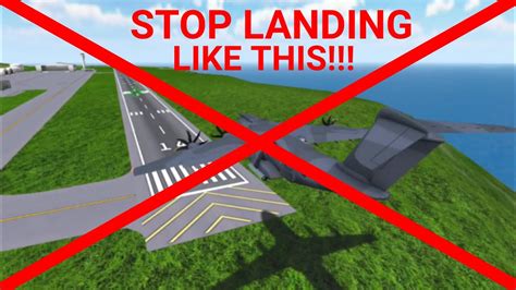 How To Land Correctly In Turboprop Flight Simulator Youtube