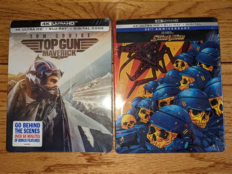 These two just showed up! : r/Steelbooks