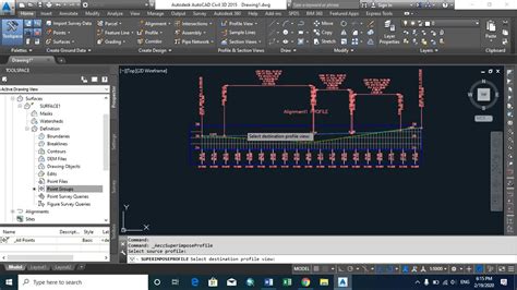 CREAT SUPERIMPOSED PROFILE IN AUTOCAD CIVIL 3D ACADEMY YouTube