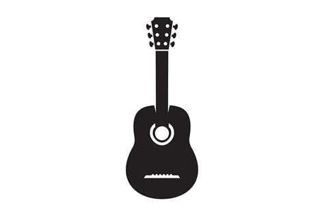 Acoustic Guitar Icon Graphic By Rasoldesignstudio · Creative Fabrica