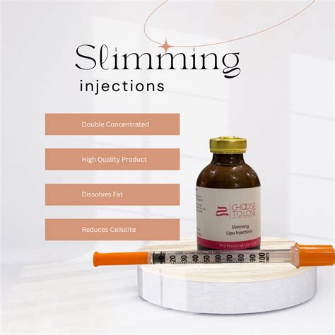 Lipo Slimming Injections Receive An Additional Ml Free Choose To Lose