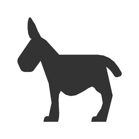 Donkey Vector Svg Icon Svg Repo