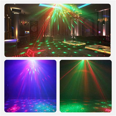 7 Augen LED Laserlicht Projektor Disco DJ Party RGB Bühnenbeleuchtung