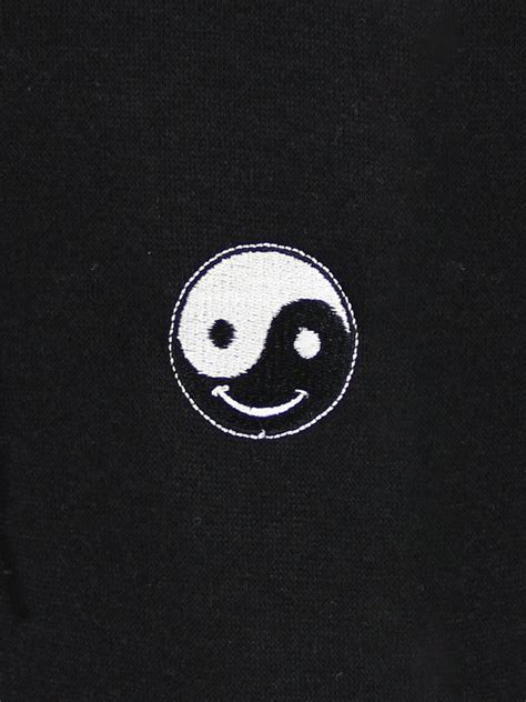 Ying Yang Emoji Pullover Hoodie Dikotomy