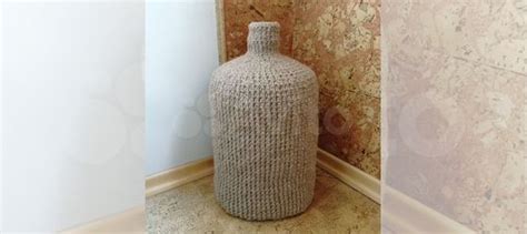 Из джута чехол съёмный на бутыль 19 л купить в Самаре | Хобби и отдых ...