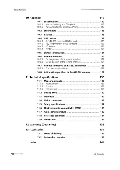 Metrohm 848 Titrino plus User Manual | Page 8 / 155 | Original mode