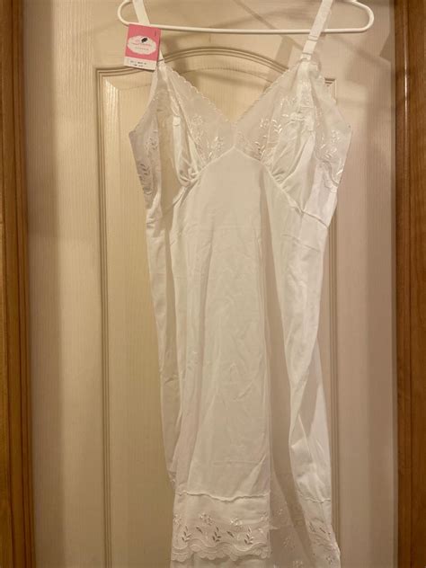 Vintage Sabrina Lingerie White Nightgown EstateSales Org