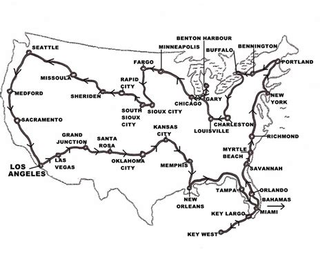 Taffy's Travels :: America Route