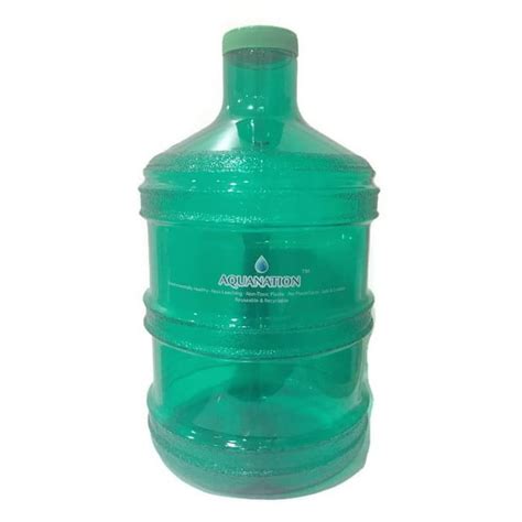 Aquanation 1 Gallon Bpa Free Reusable Fda Grade Chemical Free Plastic Drinking Water Big Mouth