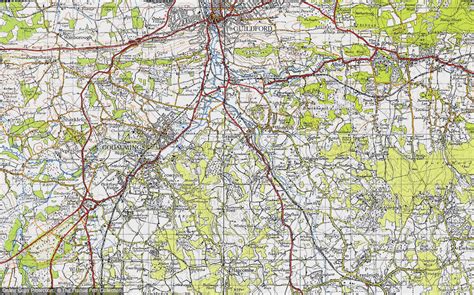 Old Maps Of Bramley Surrey Francis Frith