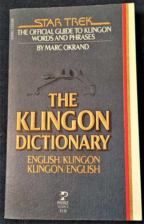 The Klingon Dictionary English Klingon Klingon En 10