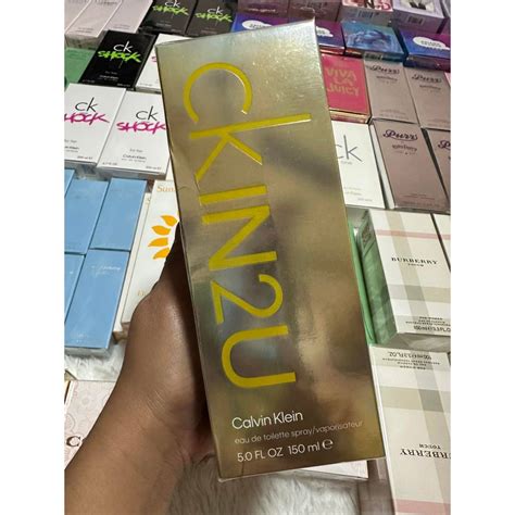 Authentic ckin2u for her edt 150ml | Shopee Philippines