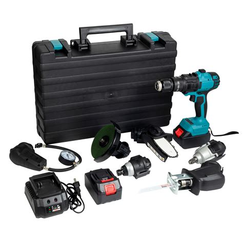 mt  multi head cordless drill electric drill tool combo kit power
