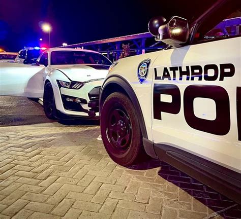 Lathrop Police Arrests Suspect In Wanted Vehicle Manteca Bulletin