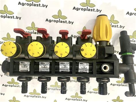 Регулятор 4-х секционный ручной NRG 4V Geoline, Италия (для УЭСМ Роса ...