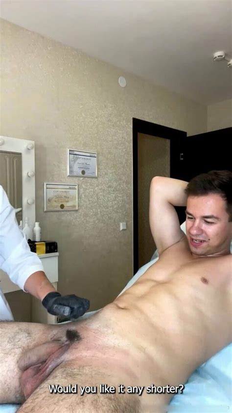 Deep Bikini Waxing And A Candid Interview For A Russian XHamster