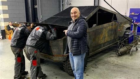 Another Russian Tesla Cybertruck Clone Is Just About Complete Its