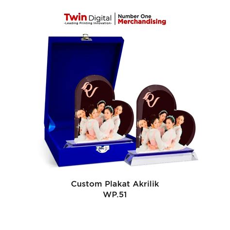 Plakat Foto Akrilik Premium Desain Eksklusif Terbaru Twin Digital