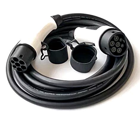 כבל טעינה לרכב חשמלי Cable 32A / 22Kw Type2 5M דגם C-315