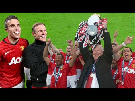 Manchester United Road To PL VICTORY 2013 YouTube