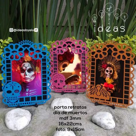 Portaretratos Dia De Muertos