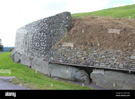Newgrange Prehistoric Passage Grave Valley Of The Boyne Ireland