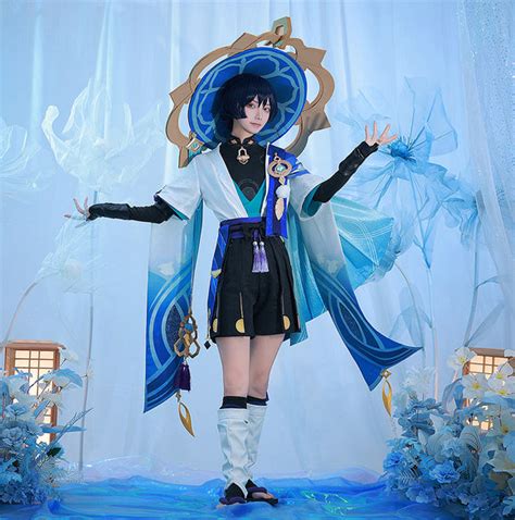 Sbluucosplay Game Genshin Impact Wanderer Cosplay Costume