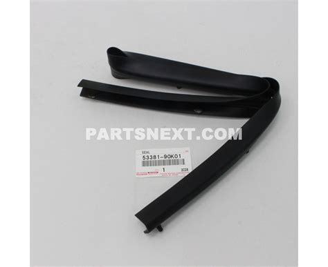 Toyota :: 53381-90K01 SEAL, HOOD TO RADIATOR SUPPORT