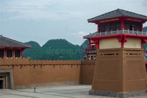 Architectural Art In The Qin And Han Dynasties Of China Editorial Image