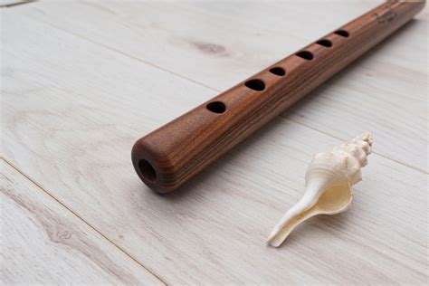 Quena Flute Professional With Case Jacaranda Wood & Ebony - Etsy