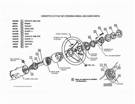 Steering Column Exploded View at Joanna Swanner blog
