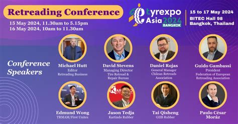 The TyreXpo Asia Bangkok 2024 Retreading Conference Retreading Business