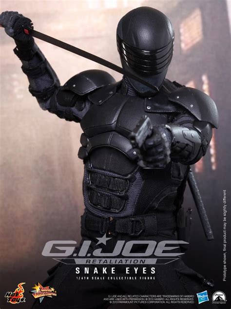 Hot Toys Announces G I Joe Retaliation Snake Eyes Actionfigurepics