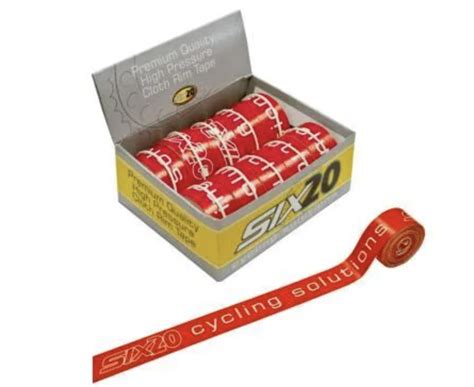 Rim Tape 10mm Self Adhesive Red Salter Cycles