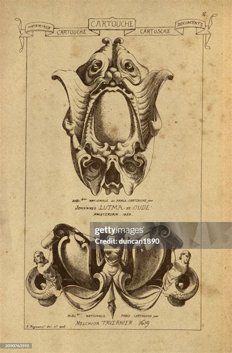 Architectural Cartouche Renaissance History Of Architecture Decoration