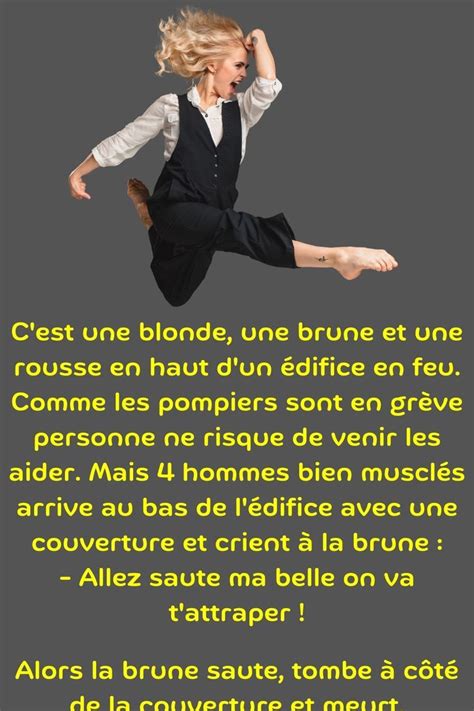 La Blague De La Blonde Qui Saute Ecards Memes Ecard Meme