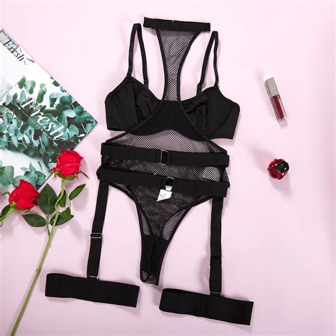 Generic Nightclub Hot Girl Sexy Mesh See Through Lingerie Sexy Women S Suit Walmart
