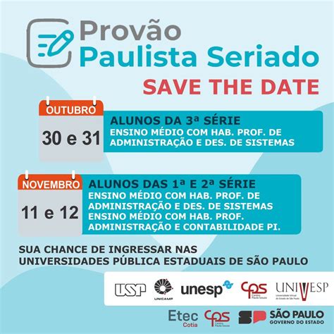 Provão Paulista 2026: Resultado, Vagas e Bolsas de Permanência para ...